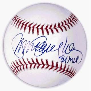  Autographed Ryne Sandberg Ball   with 84 MVP Inscription 