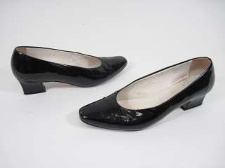 JOAN & DAVID Black Patent Leather Heels Pumps Shoes 9  
