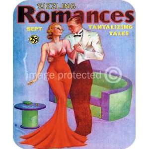  Sizzling Romances Tantalizing Tales Vintage Pulp MOUSE PAD 