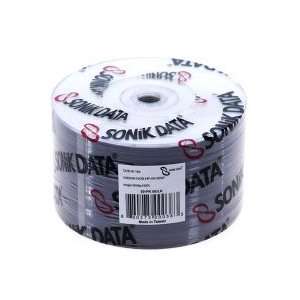  Sonik Data 16x DVD R White Inkjet Hub Printable Disc (50 
