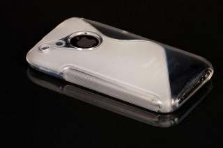 Clear Soft TPU Gel Grip Skin Case Cover for Apple iPhone 3G 3Gs  