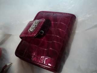 NEW BRIGHTON cher small berry /rasberry small wallet NWT great item 