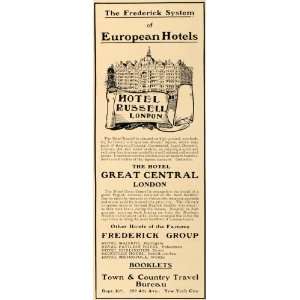   London Frederick Group European   Original Print Ad