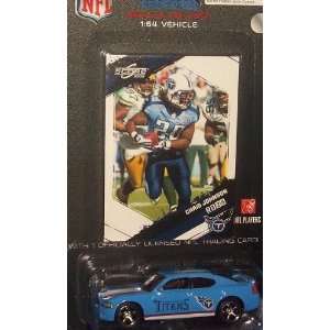 Tennessee Titans NFL Diecast 2009 Dodge Charger with Chris Johnson 