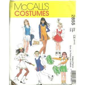And Girls Cheerleader And Majorette Costumes McCalls Costumes 