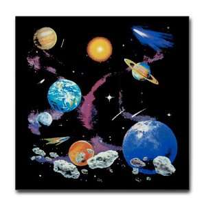  Tile Coaster (Set 4) Solar System And Asteroids 