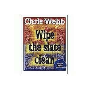  Wipe The Slate Clean by Chris Webb Toys & Games