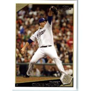 2009 Topps Baseball # 113 Chris Young San Diego Padres   Shipped In 
