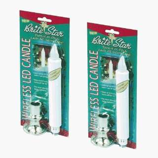  Brite Star 95 207 00 Set Of 2   Wireless Led Candle