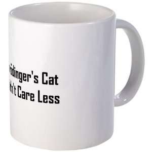  Schrodingers Cat Cares? Funny Mug by  Kitchen 