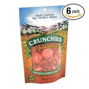 Crunchies Food Company, Crunchies, Strawberry, 6/1 Oz  