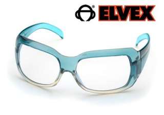 Elvex CHICA Fashion Clear Safety Glasses Women Z87.1  