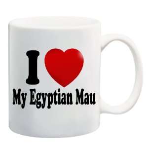 LOVE MY EGYPTIAN MAU Mug Coffee Cup 11 oz ~ Cat Breed
