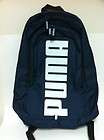   Backpack Sackpack Travel School Bookbag Bag Blue White Logo NWT New