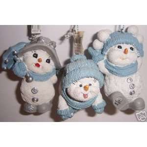 Snow Buddies 3 Ornaments   Snowbelle, Flake, Snowball 