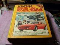 Chilton`s Import Car Repair Manual    1984  