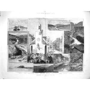  1881 Isle Man Douglas Snaefell Mountain Ballaglass