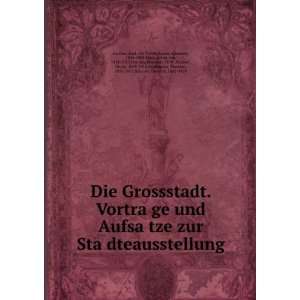   Simmel, Georg, 1858 1918,Petermann, Theodor, 1835 1913,SchaÌ?fer