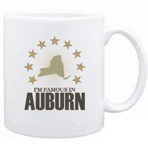    New  I Am Famous In Auburn  New York Mug Usa City