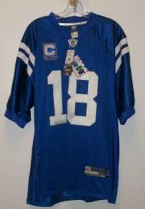 PEYTON MANNING Autograph Signed Jersey COLTS Authentic Jersey Size 52 