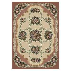Signature Clarabelle Opal Coral Antique Country 7.8 X 10.9 Area Rug 