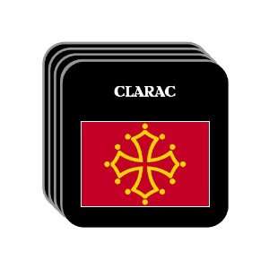  Midi Pyrenees   CLARAC Set of 4 Mini Mousepad Coasters 