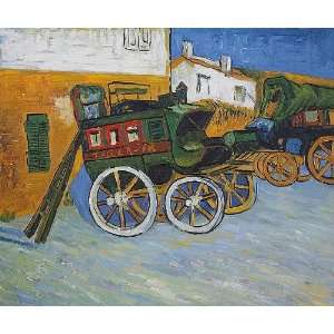  Oil Painting Tarascon Diligence Vincent van Gogh Hand 