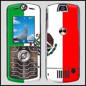  Motorola SLVR L7 Mexico Flag Skin 29040 