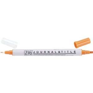  Zig Memory System Journal and Title Dual Tip Marker, Pure 