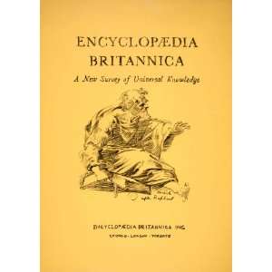   Art Encyclopaedia Britannica Classical   Original Lithograph Home