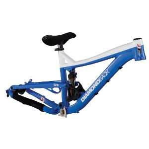 Diamondback 4X/Slopestyle Bike Frameset (Pro White/Blue, Medium/22 