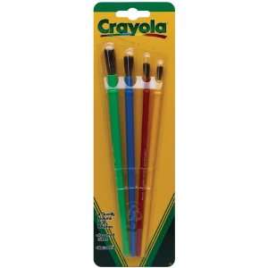 Crayola Crayola 4 Piece Art & Craft Brushes (05 3515)