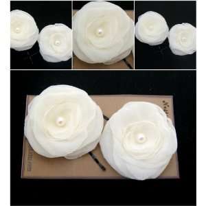  Bridal bobby pin flowers   Clemy Beauty