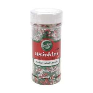  Wilton Sprinkles 5 Ounces Holiday Mint Crunch W710174; 3 