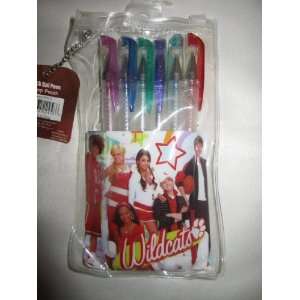    High School Musical 6 Pack Gel Pens in Vinyl Pouch