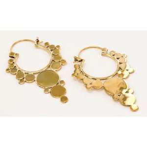    18g Bronze Indonesia BUBBLES Style Earrings   Price Per 2 Jewelry