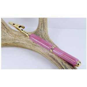  Pink Sky Acrylic Bracelet Assistant With a Gold Finish 
