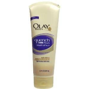 Olay Body Quench Plus Touch of Sun Body Lotion, Light/Medium Skin 