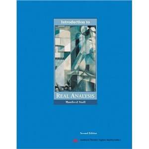   to Real Analysis (2nd Edition) [Paperback] Manfred Stoll Books