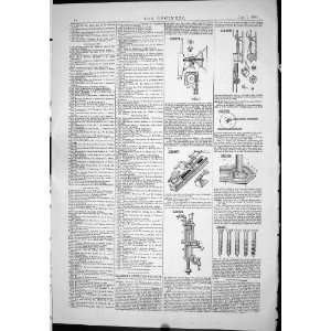  American Patents Engineering 1886 Maxim Stroder Frech 