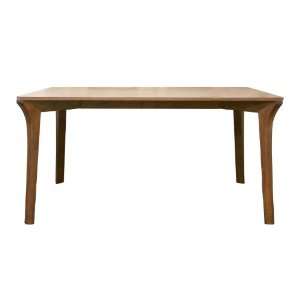  Baxton Studio Mier Dining Table in Cocoa Hardwood