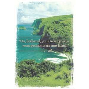  Greeting Card St. Patricks Day Oh, Ireland , Your Beauty 