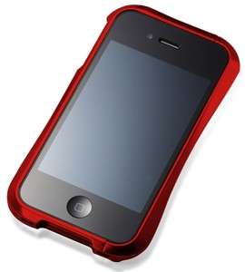 DRACO IV iPhone 4 and 4S Aluminum Case (Deff Cleave)   RED  