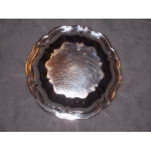  Oneida Vintage 5 3/4 Scalloped Silver Plated Bowl 
