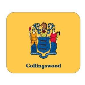  US State Flag   Collingswood, New Jersey (NJ) Mouse Pad 