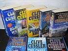 clive cussler paperback book lot dirk pitt novel black wind