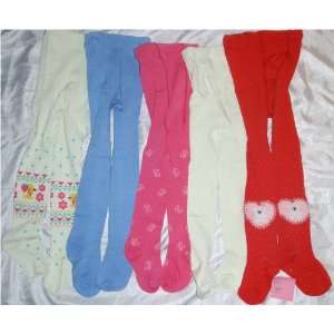   Colorful Baby Toddler Thick Winter Tights Size 3T 