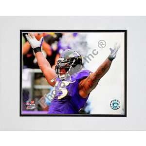 Photo File Baltimore Ravens Terrell Suggs Matted Photo  