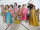 LOT OF 8 RARE VINTAGE LOT OF DAWN DOLLS & DISNEY IN ORIGINAL CLOTHES 