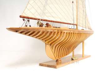 This model measures 38 long from bow to stern. Its a unique and 